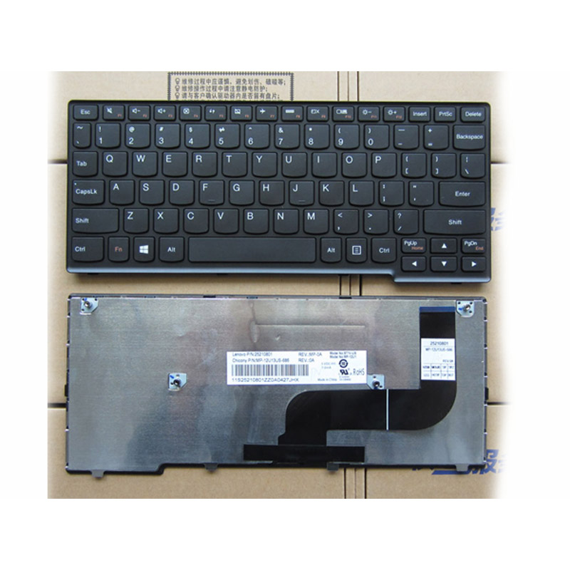 New Black US English Keyboard for Lenovo IdeaPad Yoga 11S IdeaPad Yoga 11-TTH