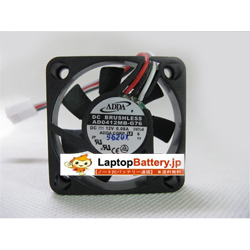 ADDA AD0412MB-G76 12V 0.08A 4CM 4010 Double-ball Cooling Fan Silent Fan 2-Wire 2-Pin 