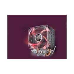 PCCOOLER RedSea Mini CPU Cooler Silent CPU Fan with Pure Copper Heat Pipe for AMD 775 1155 115 (Glar