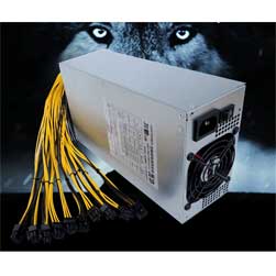 Power Supply for HIBT POWER 1800W 8 Graphics Card Platform 1U Single Channel